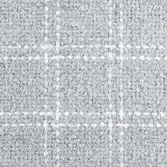 Bradbury Check Pearl/Gray Wool Rug - Ornate Home