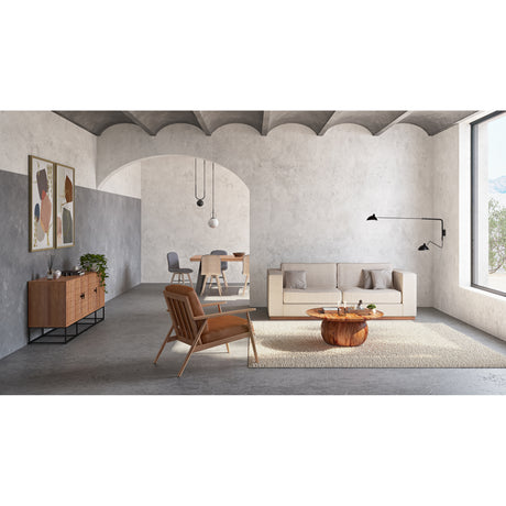 Bradbury Natural Coffee Table - Ornate Home