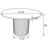 Bradbury Natural Dining Room Table - Ornate Home