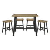 Braddock Gray 5pc Dining Set - Ornate Home