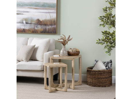 Braden Brown 2-Piece Accent Table Set - Ornate Home