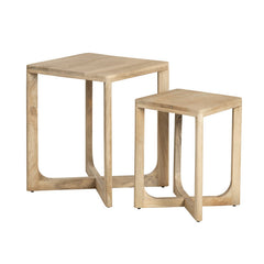 Braden Brown 2-Piece Accent Table Set - Ornate Home