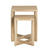 Braden Brown 2-Piece Accent Table Set - Ornate Home