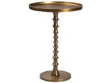 Bradford Antique Brass Side Table - Ornate Home