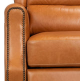 Bradford Brown Leather Recliner - Ornate Home