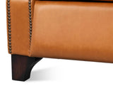 Bradford Brown Leather Recliner - Ornate Home