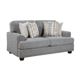 Bradford Gray Loveseat - Ornate Home