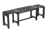 Bradford Grey Extendable Bench - Ornate Home