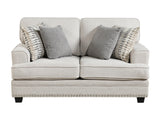 Bradford Sand Loveseat - Ornate Home