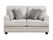 Bradford Sand Loveseat - Ornate Home