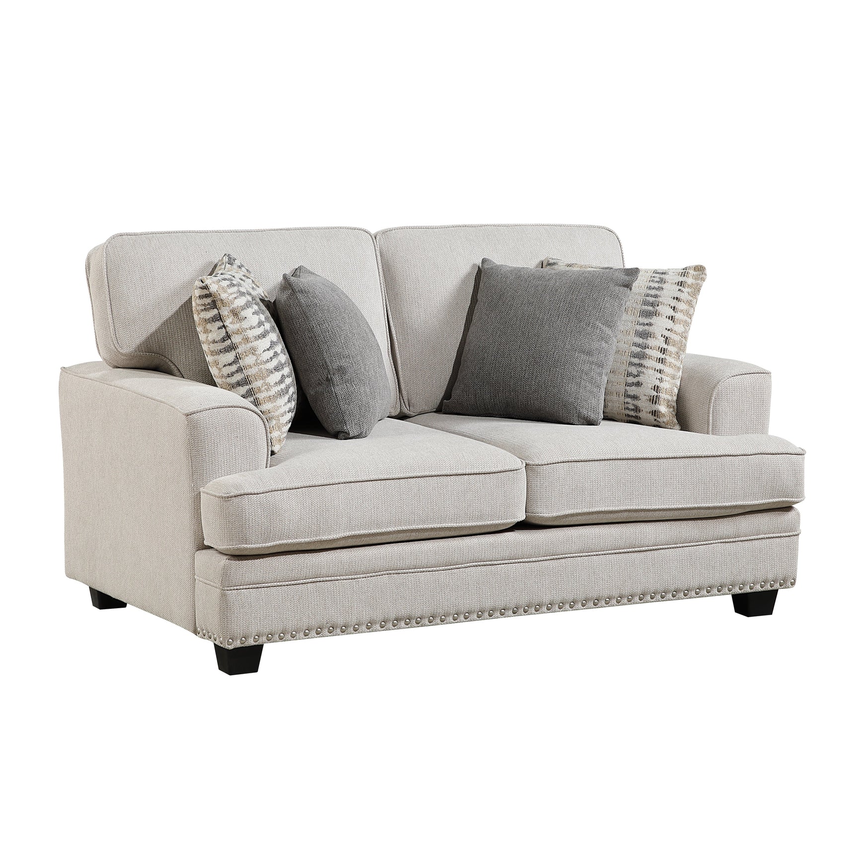 Bradford Sand Loveseat - Ornate Home