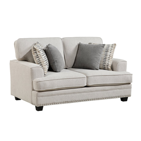 Bradford Sand Loveseat - Ornate Home