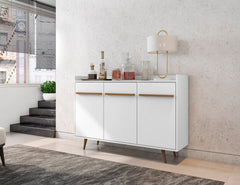 Bradley 53.54 Buffet Stand in White - Ornate Home