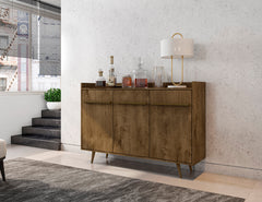 Bradley 53.54 Stand Buffet in Rustic Brown - Ornate Home