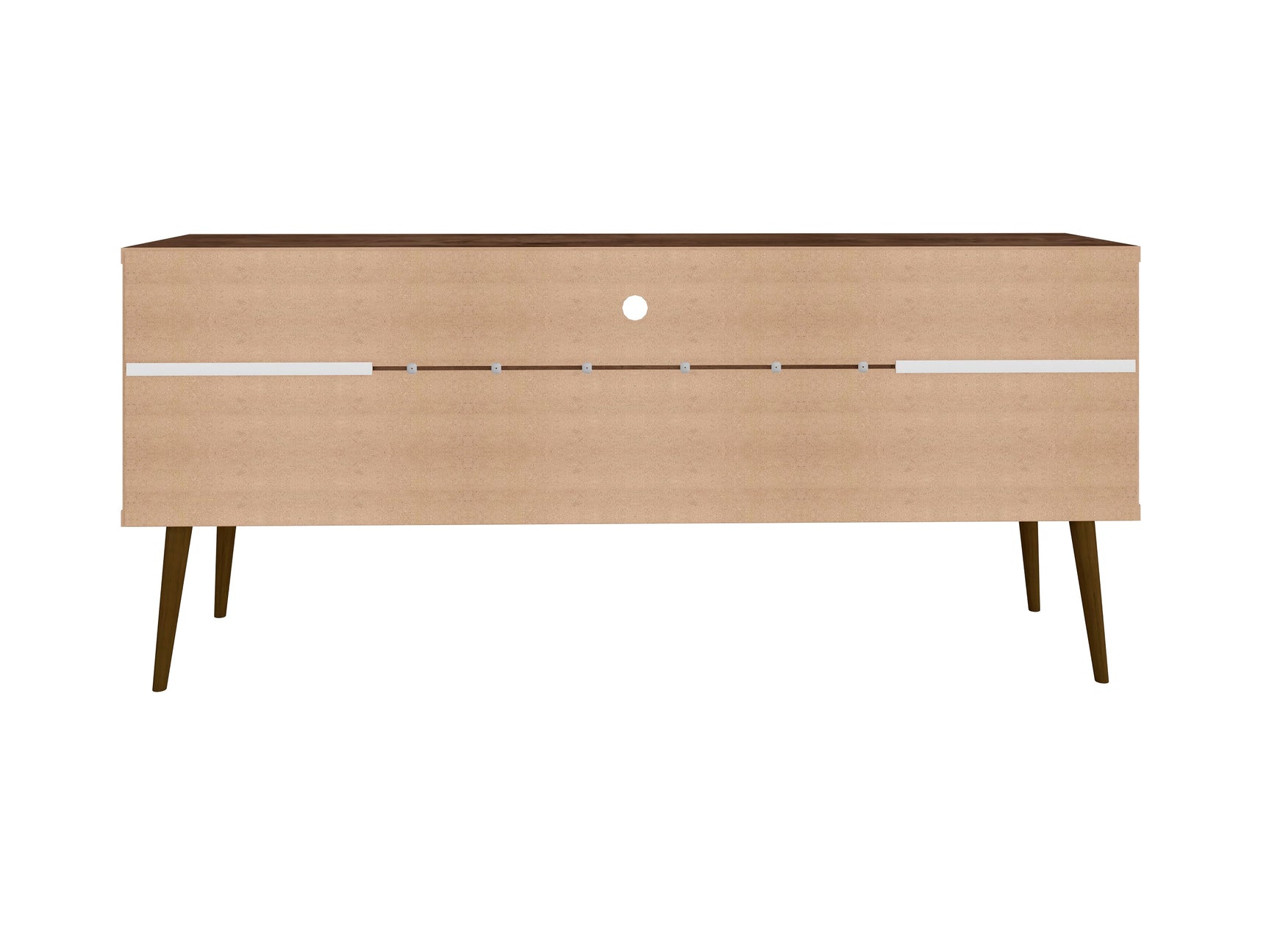 Bradley 62.99 TV Stand in Rustic Brown - Ornate Home