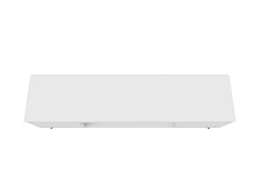 Bradley 62.99 TV Stand in White - Ornate Home
