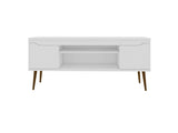 Bradley 62.99 TV Stand in White - Ornate Home