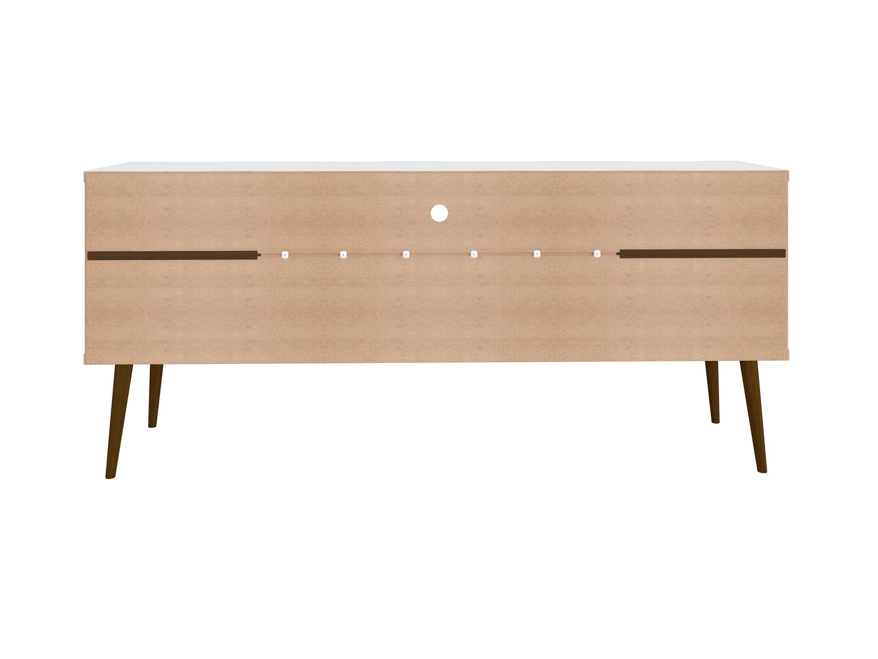 Bradley 62.99 TV Stand in White - Ornate Home