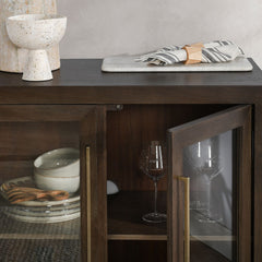 Bradley Cocoa Brown Cabinet - Ornate Home
