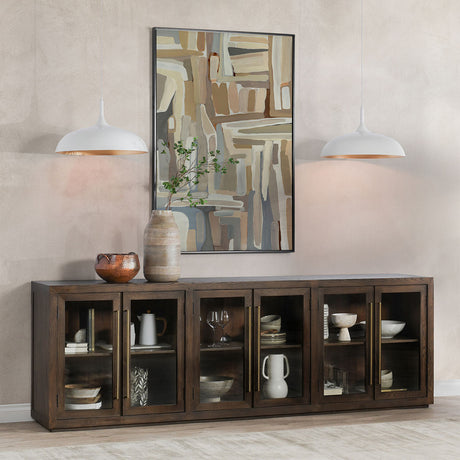 Bradley Cocoa Brown Cabinet - Ornate Home