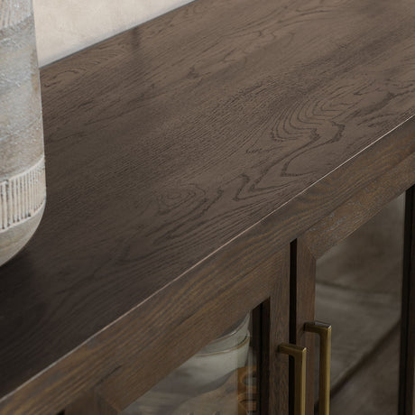 Bradley Cocoa Brown Cabinet - Ornate Home