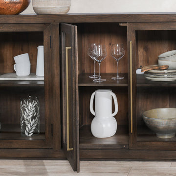 Bradley Cocoa Brown Cabinet - Ornate Home