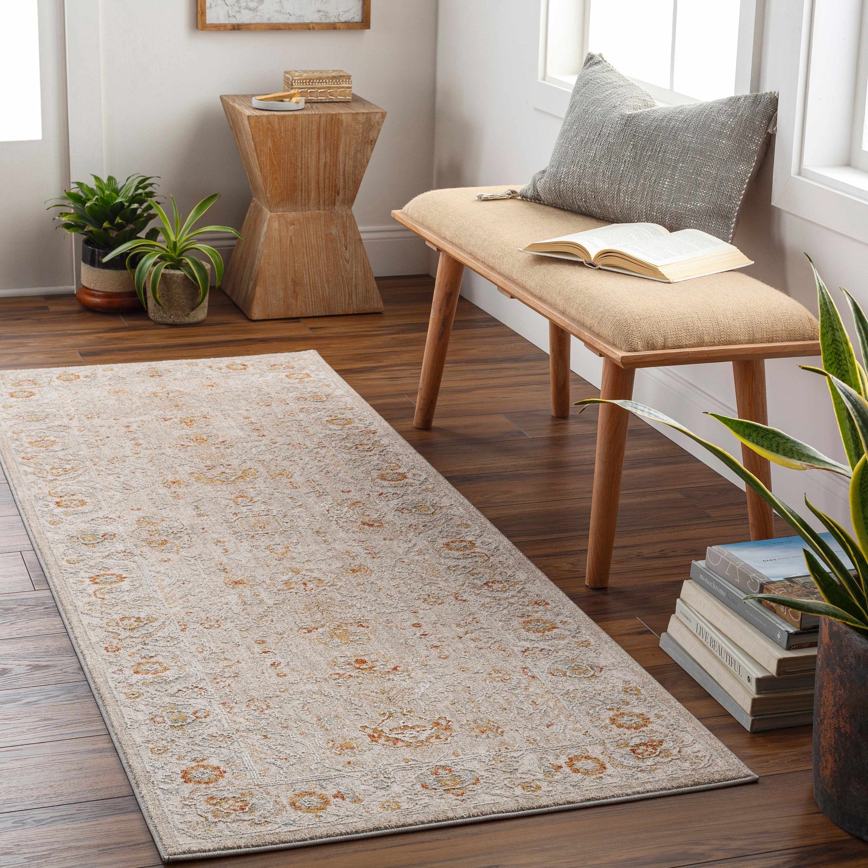 Bradley Oushak Thick Luxe Area Rug - Ornate Home
