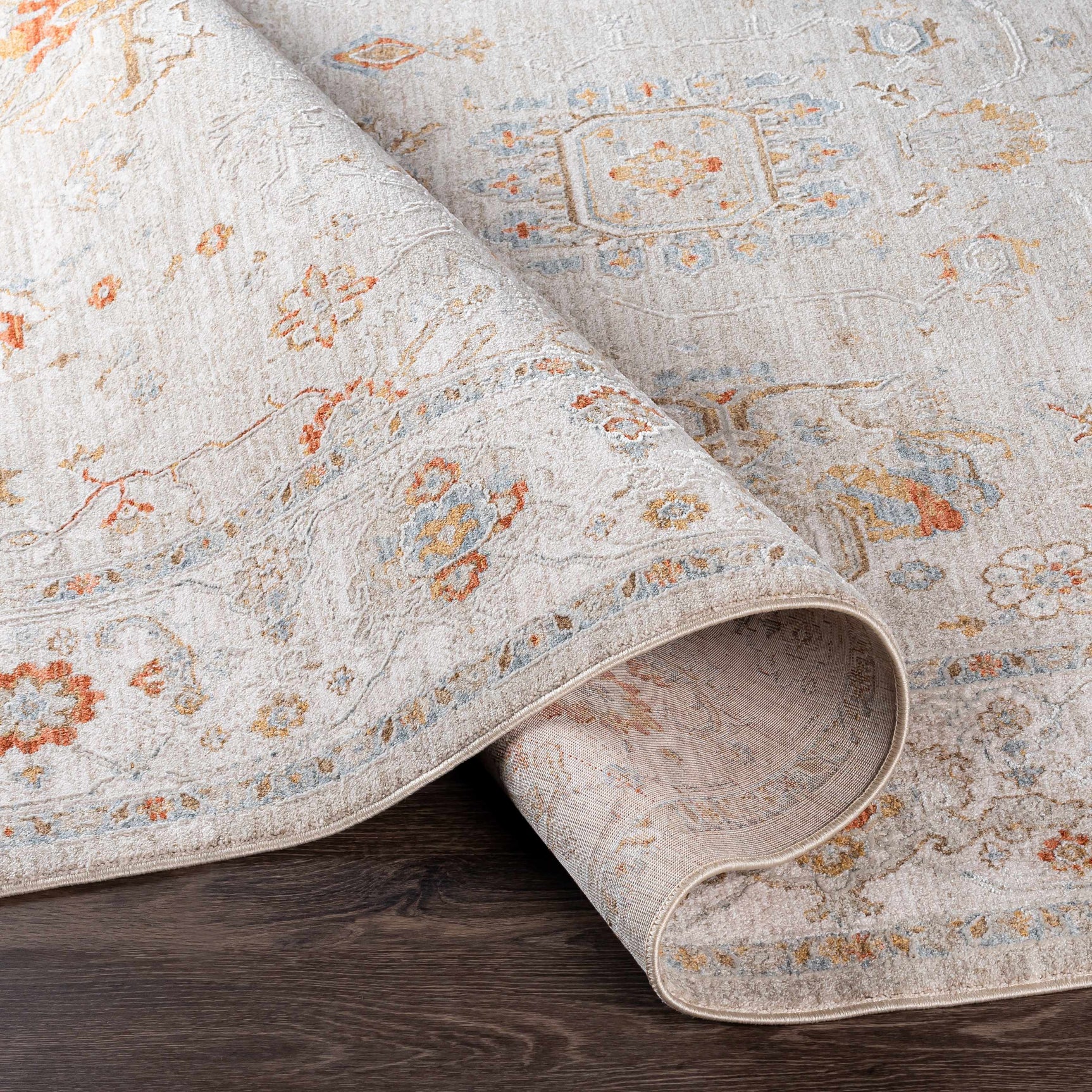 Bradley Oushak Thick Luxe Area Rug - Ornate Home
