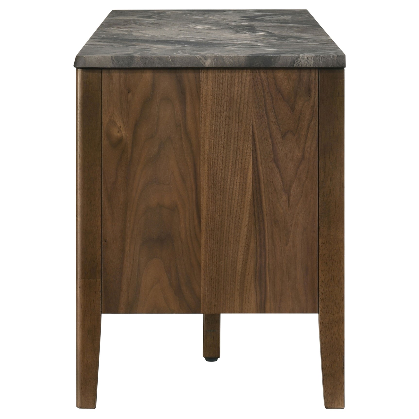 Bradley Smokey Grey/Brown 63-inch 2-Door SmartTop TV Stand - Ornate Home
