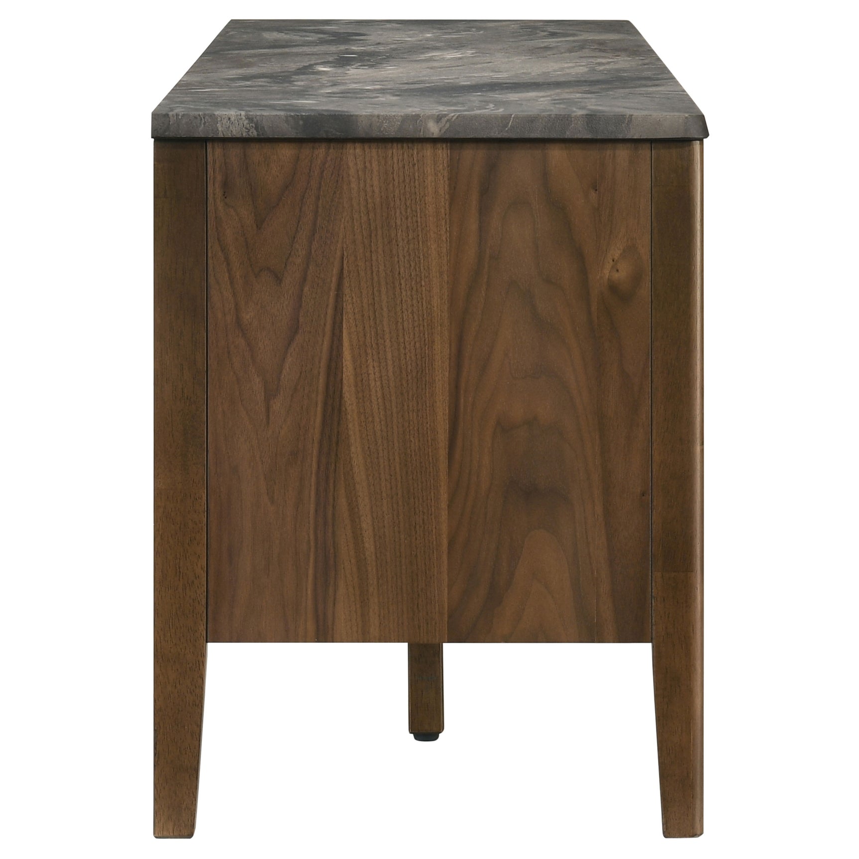 Bradley Smokey Grey/Brown 63-inch 2-Door SmartTop TV Stand - Ornate Home