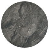 Bradley Smokey Grey/Brown Round SmartTop Cocktail Coffee Table - Ornate Home