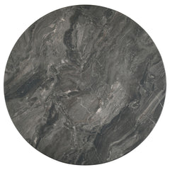 Bradley Smokey Grey/Brown Round SmartTop Cocktail Coffee Table - Ornate Home