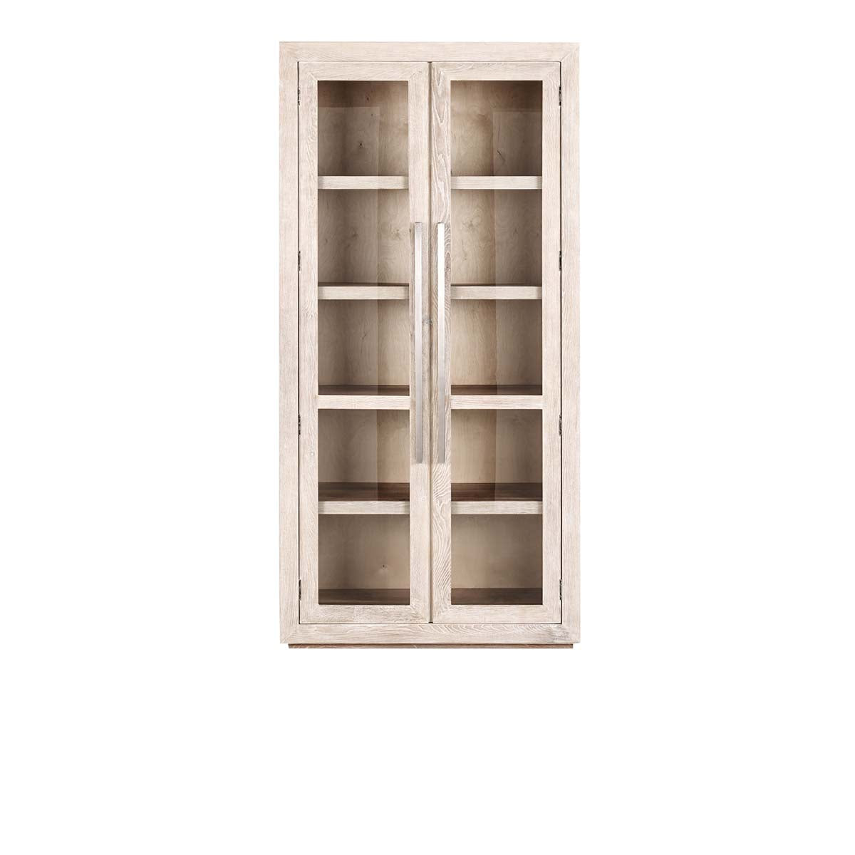 Bradley Whitewash Tall Cabinet - Ornate Home