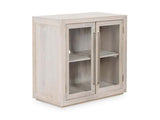 Bradley Whitewashed Cabinet - Ornate Home