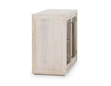Bradley Whitewashed Cabinet - Ornate Home