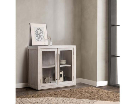 Bradley Whitewashed Cabinet - Ornate Home