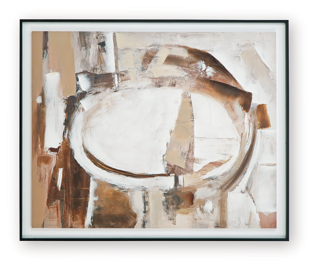 Bradlow Brown/White/Black Wall Art (Online Special Price) - Ornate Home