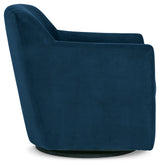 Bradney Ink Swivel Accent Chair (Online Special Price) - Ornate Home