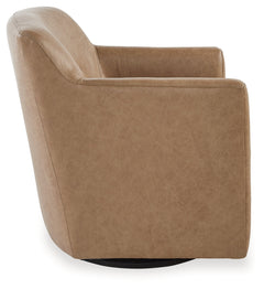 Bradney Tumbleweed Swivel Accent Chair - Ornate Home