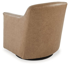 Bradney Tumbleweed Swivel Accent Chair - Ornate Home