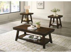 Brady Cappucino End Table - Ornate Home