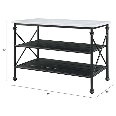 Brahm Kitchen Island - Ornate Home