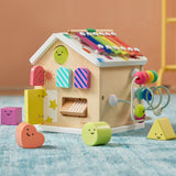Brain & Hands Playset — Montessori Box (4–6 Months) + Activity Cube - Ornate Home