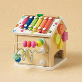 Brain & Hands Playset — Montessori Box (4–6 Months) + Activity Cube - Ornate Home