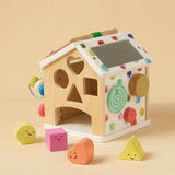 Brain & Hands Playset — Montessori Box (4–6 Months) + Activity Cube - Ornate Home
