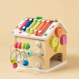 Brain & Hands Playset — Montessori Box (4–6 Months) + Activity Cube - Ornate Home