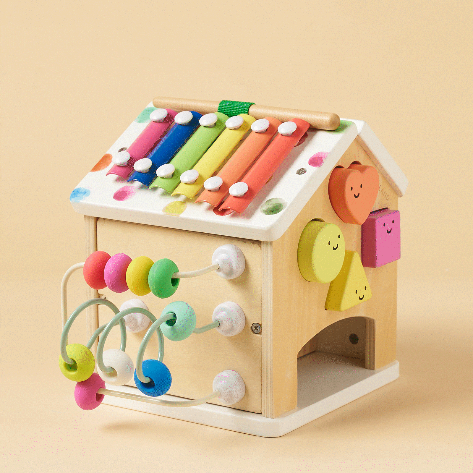 Brain & Hands Playset — Montessori Box (4–6 Months) + Activity Cube - Ornate Home