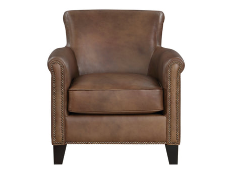 Braintree Brown Accent Chair - Ornate Home