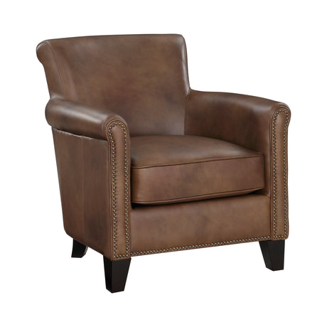 Braintree Brown Accent Chair - Ornate Home