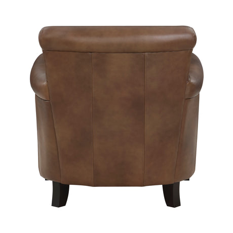 Braintree Brown Accent Chair - Ornate Home
